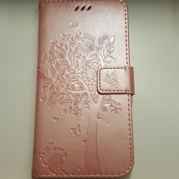 Wallet case for iphone xs max 6.5" color goldrose - Picture 7 of 8